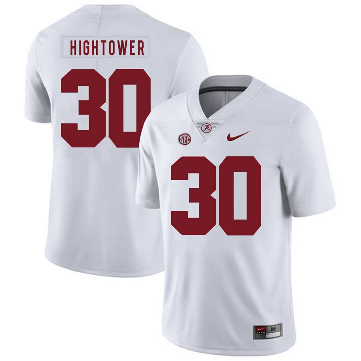 Alabama Crimson Tide 30 Dont'a Hightower White Nike College Football Jersey Dzhi,We sell and wholesale Alabama Crimson Tide 30 Dont'a Hightower White Nike College Football Jersey Dzhi on line form chian!